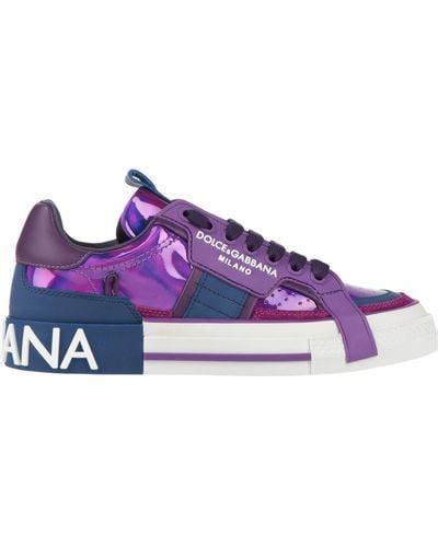 dolce gabbana purple sneakers|dolce & gabbana sneakers prices.